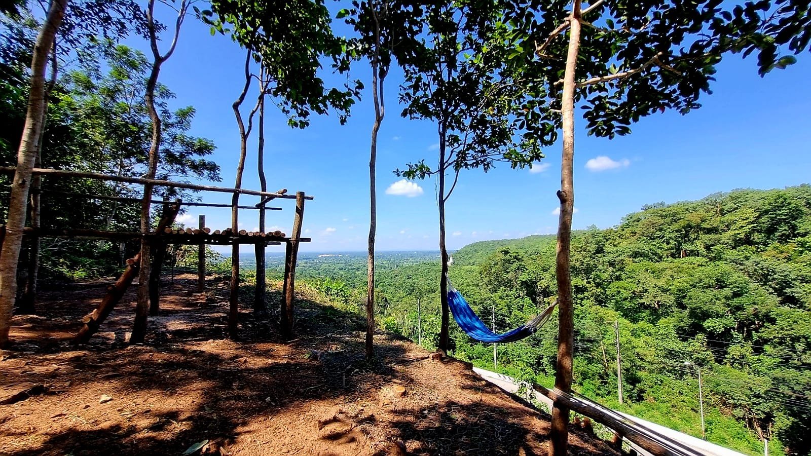 Landscaping at Gin Lom Chom Hill.